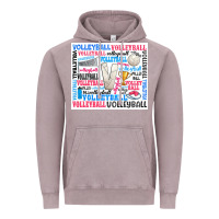 Vintage Zinc volleyball Vintage Hoodie - Zillion Design Studio