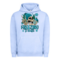 Pigment Grape Ice freezing to death winter skull Urban Hoodie - Jasminsmagicworld