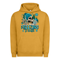 Pigment Peanut Butter freezing to death winter skull Urban Hoodie - Jasminsmagicworld