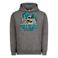 Pigment Tornado freezing to death winter skull Urban Hoodie - Jasminsmagicworld
