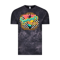 Cloud Black summer 2024 Vintage Tee - texasbilliewilder