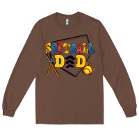 Chestnut softball dad Long Sleeve Tee - AdoDesignShop