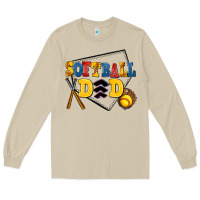 Mushroom softball dad Long Sleeve Tee - AdoDesignShop