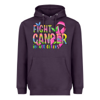 Plum fight cancer in all colors Heavyweight Hoodie - NancyCooperArtShop