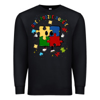Black one puzzle bougie Premium Sweatshirt - MaliasSmallBusiness