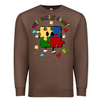 Chestnut one puzzle bougie Premium Sweatshirt - MaliasSmallBusiness