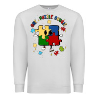 Dove Grey one puzzle bougie Premium Sweatshirt - MaliasSmallBusiness