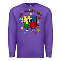 Purple one puzzle bougie Premium Sweatshirt - MaliasSmallBusiness