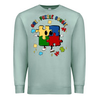 Seafoam one puzzle bougie Premium Sweatshirt - MaliasSmallBusiness