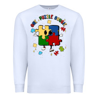 White one puzzle bougie Premium Sweatshirt - MaliasSmallBusiness