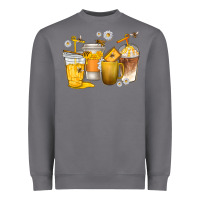 Storm coffee cups bumble bee Heavyweight Sweatshirt - texasbilliewilder