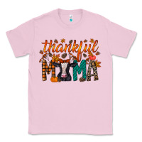 Bubblegum Pink thankful mama holstein cow Classic Tee - RacoonDesign