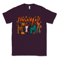 Plum thankful mama holstein cow Classic Tee - RacoonDesign