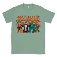 Sage thankful mama holstein cow Classic Tee - RacoonDesign