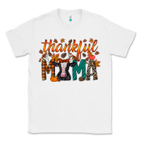 White thankful mama holstein cow Classic Tee - RacoonDesign
