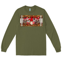 Army Green american football gnome license plate Long Sleeve Tee - HRA Design Shop
