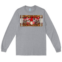 Heather Grey american football gnome license plate Long Sleeve Tee - HRA Design Shop