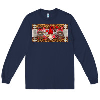 Navy american football gnome license plate Long Sleeve Tee - HRA Design Shop