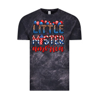 Cloud Black little mister America Vintage Tee - Zillion Design Studio