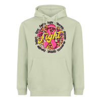 Matcha fight breast cancer Heavyweight Hoodie - NancyCooperArtShop