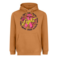 Fight Breast Cancer Heavyweight Hoodie | Teevron