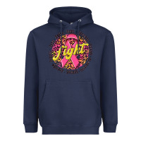 Navy fight breast cancer Heavyweight Hoodie - NancyCooperArtShop