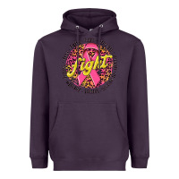 Plum fight breast cancer Heavyweight Hoodie - NancyCooperArtShop