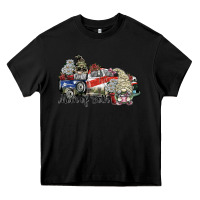 Black mom of both Heavy Core Tee - SublimationCraftShop