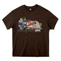 Chocolate Brown mom of both Heavy Core Tee - SublimationCraftShop