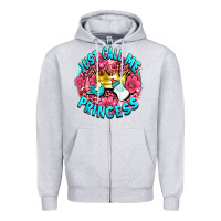 Heather Grey just call me princess Zipper Hoodie - AdoDesignShop