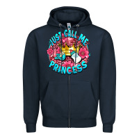 Navy just call me princess Zipper Hoodie - AdoDesignShop