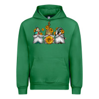 Emerald western sunflowers gnomes Urban Hoodie - Jasminsmagicworld