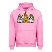 Fuchsia Pink western sunflowers gnomes Urban Hoodie - Jasminsmagicworld