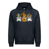 Navy western sunflowers gnomes Urban Hoodie - Jasminsmagicworld