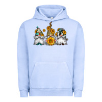 Western Sunflowers Gnomes Urban Hoodie | Teevron