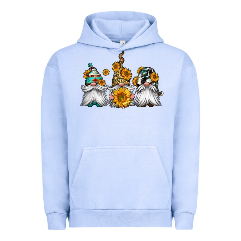 Western Sunflowers Gnomes Urban Hoodie by Jasminsmagicworld | Teevron