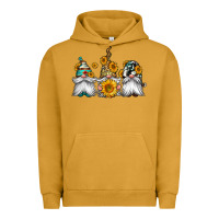 Pigment Peanut Butter western sunflowers gnomes Urban Hoodie - Jasminsmagicworld