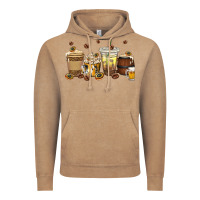 Vintage Coffee beer coffee cups Vintage Hoodie - texasbilliewilder