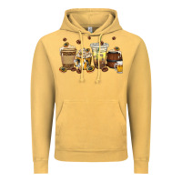 Vintage Mustard beer coffee cups Vintage Hoodie - texasbilliewilder