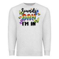 Oatmeal Heather sounds gay i'm in Premium Sweatshirt - MaliasSmallBusiness