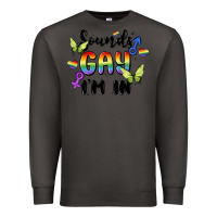 Smoke sounds gay i'm in Premium Sweatshirt - MaliasSmallBusiness