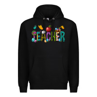 Black Easter Teacher Premium Hoodie - NancyCooperArtShop