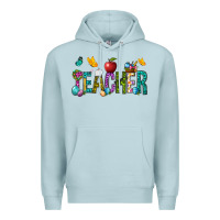 Blue Mist Easter Teacher Premium Hoodie - NancyCooperArtShop