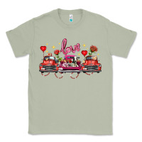 Matcha valentine's day farm trucks farm animals Classic Tee - FaDigitalArtStudio