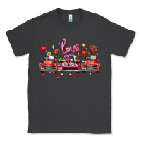 Smoke valentine's day farm trucks farm animals Classic Tee - FaDigitalArtStudio