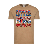 Vintage Coffee little miss America Vintage Tee - Zillion Design Studio