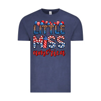 Vintage Denim little miss America Vintage Tee - Zillion Design Studio