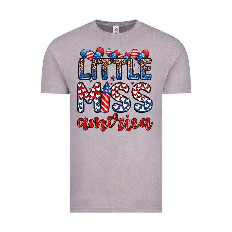 Little Miss America Vintage Tee by Zillion Design Studio | Teevron