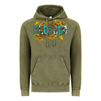 Vintage Olive blessed Vintage Hoodie - texasbilliewilder