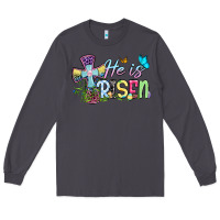 Smoke Easter Day He is risen Long Sleeve Tee - OliviaCreatesArt